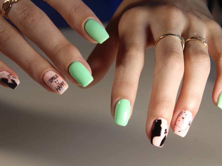 July manicure, NailsStudio Dedham MA