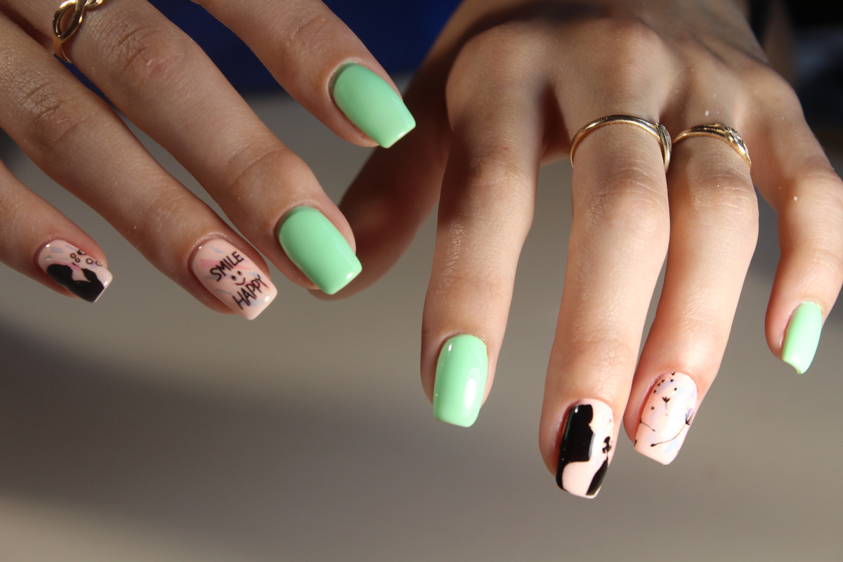 July manicure, NailsStudio Dedham MA