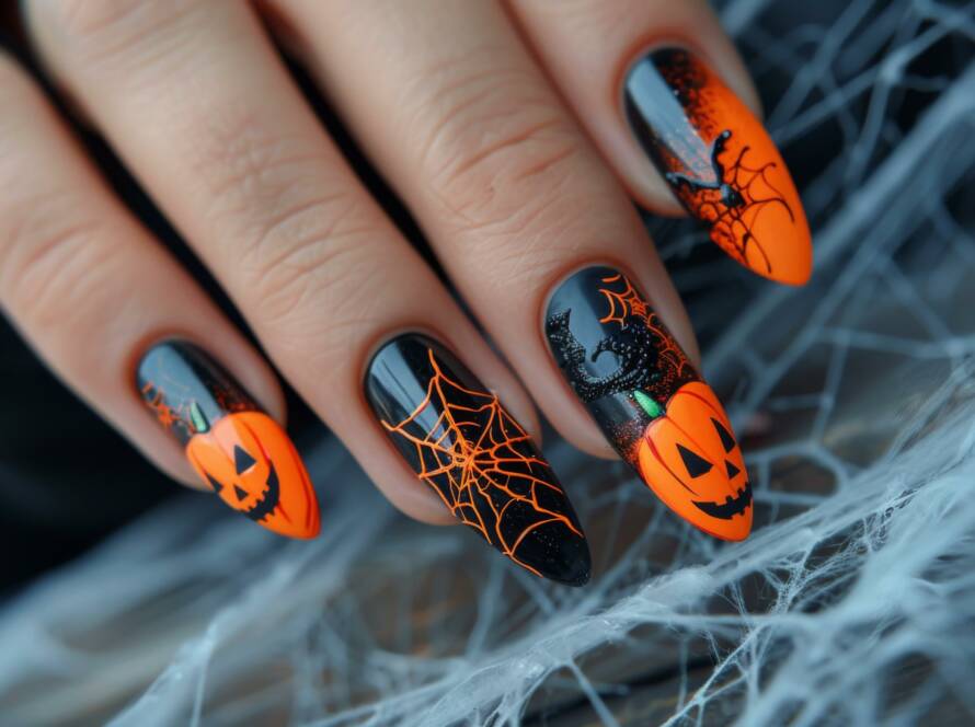 October manicure, NailsStudio Dedham MA