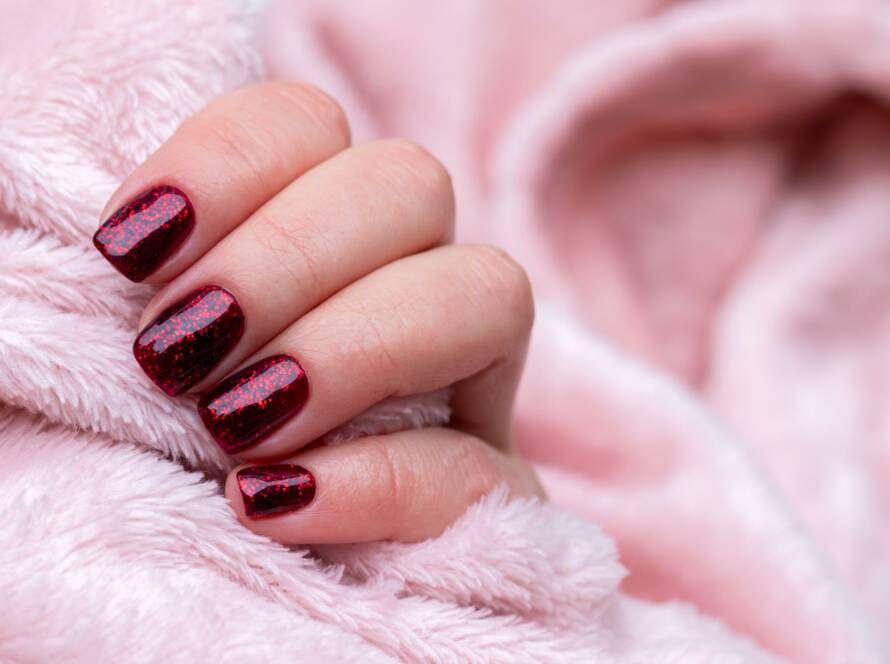 New Year manicure, NailsStudio Dedham MA